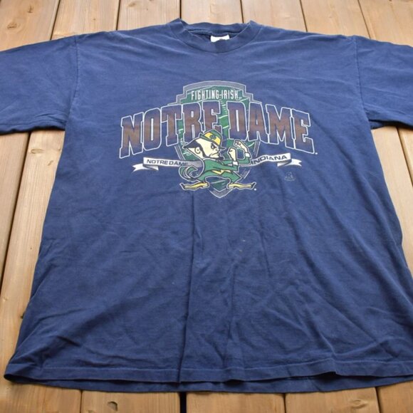 University of Notre Dame Sweatshirt, Notre Dame Fighting Irish Shirt tee - Picture 1 of 2